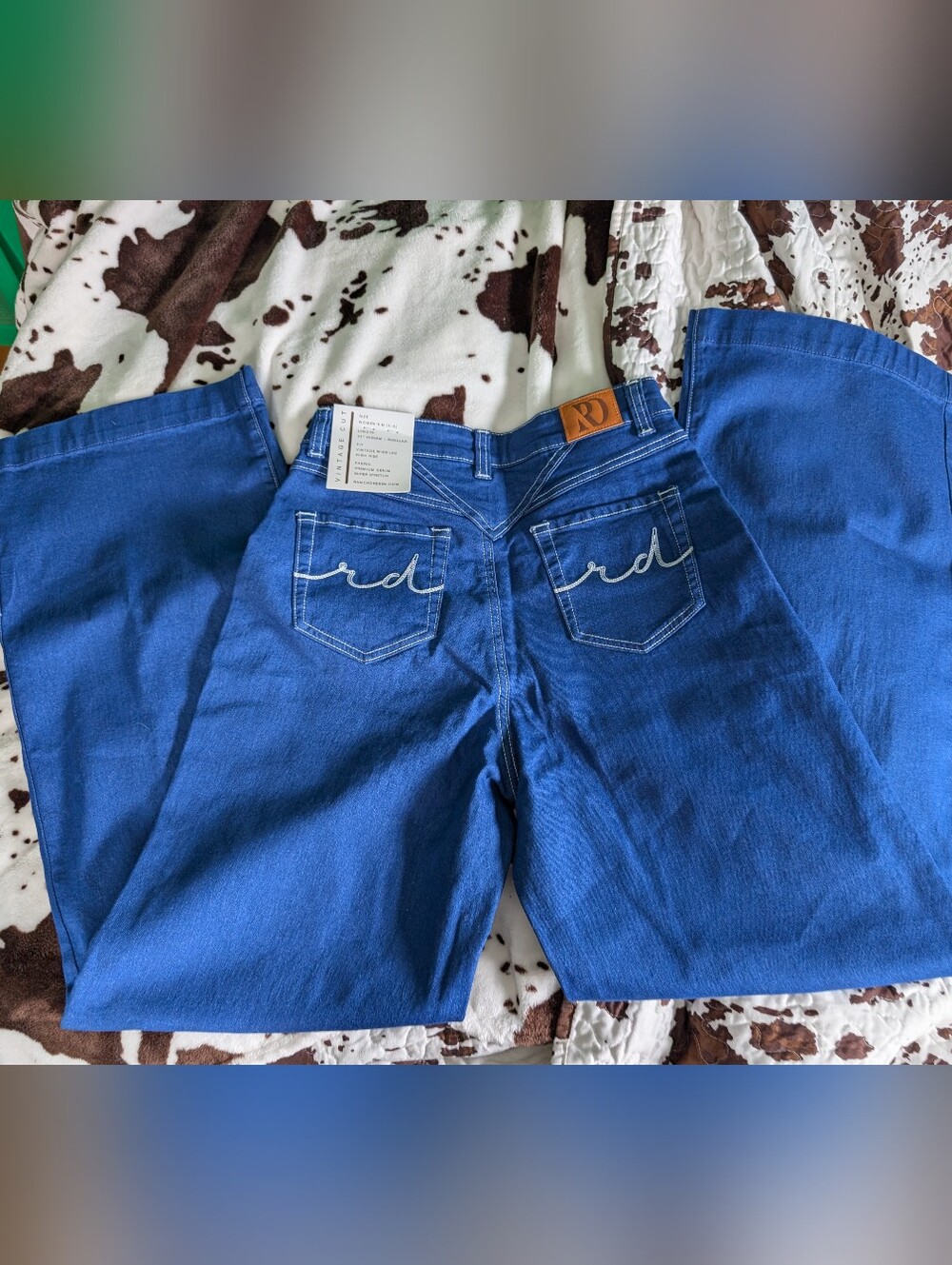 NWT Ranch Dress'n Clara Vintage Cut Wide Leg Jeans!!